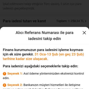 Yanlış Ürün İptalinde Eksik İade Sorunu