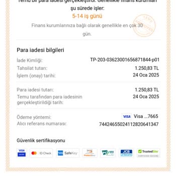 Yanlış Ürün İptalinde Eksik İade Sorunu