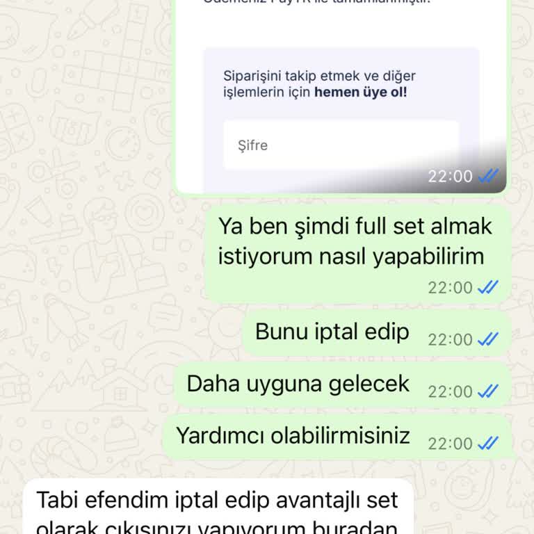 İptal Edilmeyen Sipariş Ve İletişimsizlik