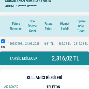 Faturaların Yanlış Teslimatı Ve Şüpheli Tutarlar