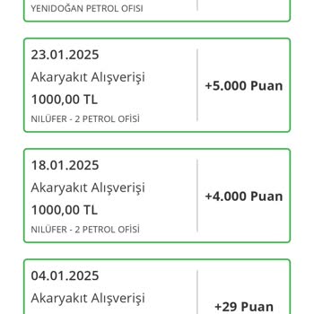 Yakıt Puanlarının Yüklenmemesi Ve İlgisizlik