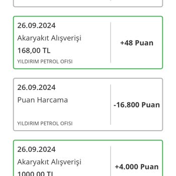 Yakıt Puanlarının Yüklenmemesi Ve İlgisizlik