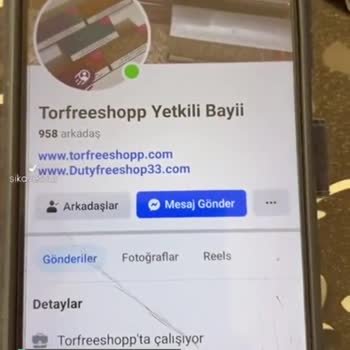 Torf Free Shop Facebook Üzerinden Yanıltıldım!