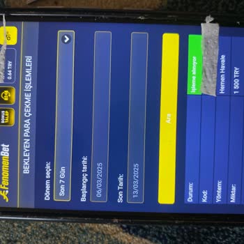 Fenomenbet Çekim Süresindeki Gecikme