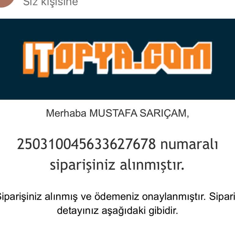 İşlemci Siparişimde Yaşadığım Sorunlar Ve İletişim Eksikliği