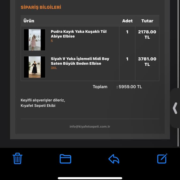 İade Edilmeyen Ücret Ve Stokta Olmayan Ürünler