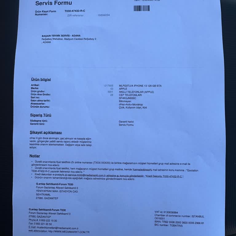 Yeni Aldığım İphone 13'ün Şarj Sorunu Ve Değişim Talebi