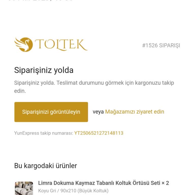 Sipariş Verildi, Ne Ürün Var Ne Cevap!