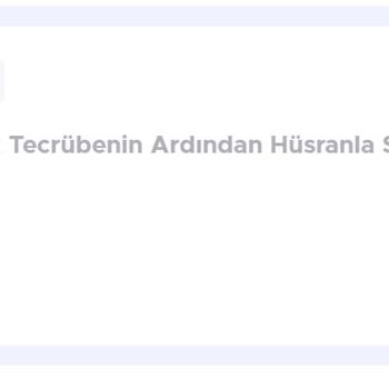 Mobilbahis İle Yaşanan Sürekli Kayıplar Ve Baskı