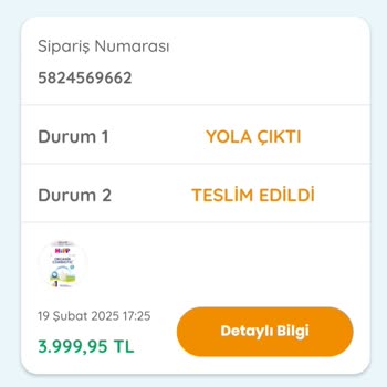 Eksik Gönderilen Mama Siparişi Mağduriyeti