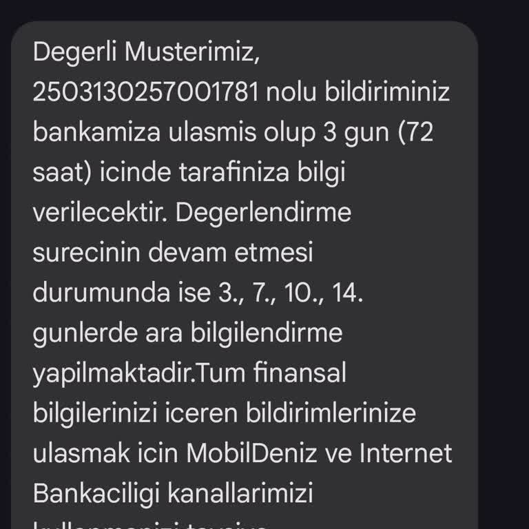Denizbank'ta Hesap Taşıma Sürecinde Bloke Engeli