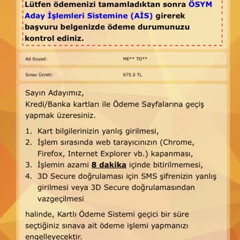 ÖSYM Geç Başvuru Ödemesi Sorunu Öğrencileri Mağdur Ediyor!