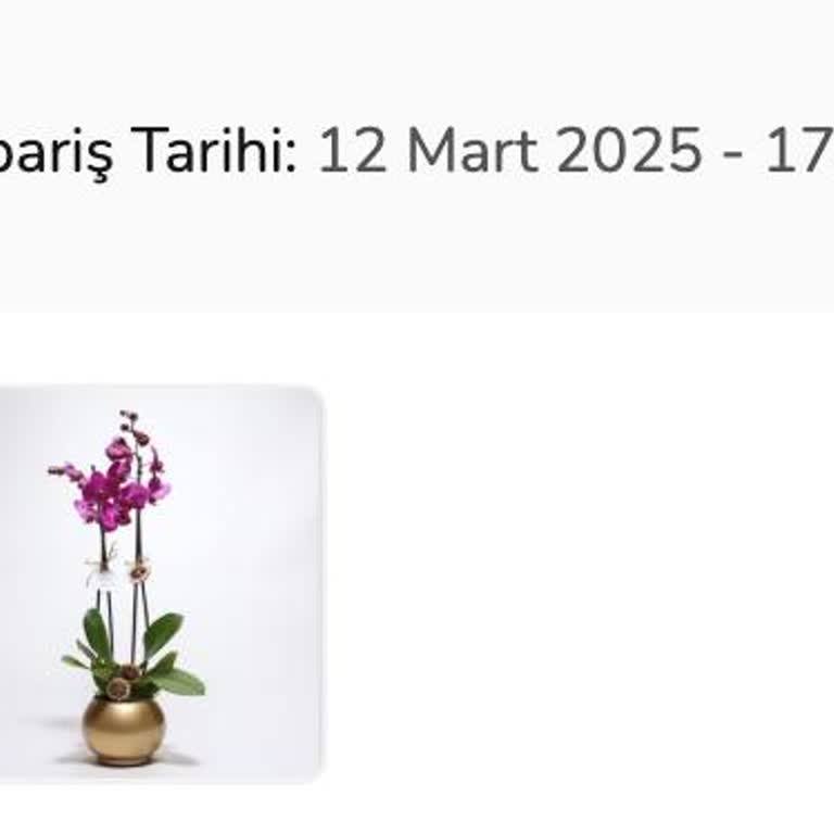 Doğum Günü Çiçeği Teslimatında Büyük Hayal Kırıklığı