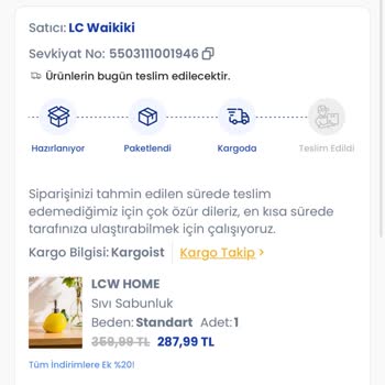 LCW'nin Kargoist İle Çalışma Kararı Müşterileri Üzüyor