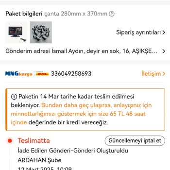 MNG Kargo'nun Bilgilendirme Eksikliği