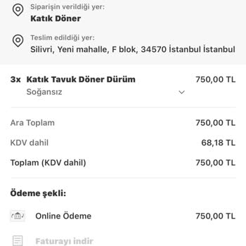 Yemek Sepeti Siparişim Teslim Edilmedi, Param İade Edilmedi!