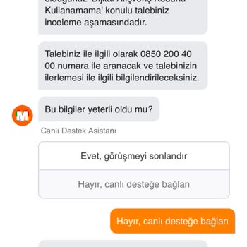 Dijital Kupon İadesi Bekleyen Müşteri
