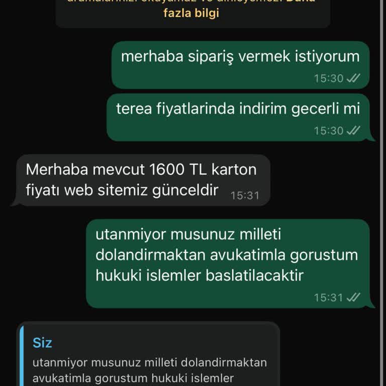Siparişler Ulaşmıyor Ve Yanıltıcı Bilgiler Veriliyor