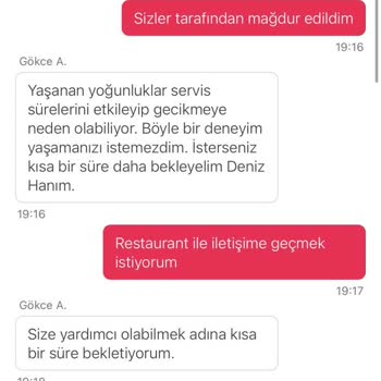 İftarda Aç Kalan Müşteriye Çözüm Sunmayan Hizmet