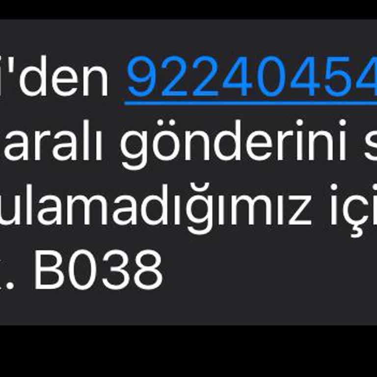 Evde Olmama Rağmen Kargo Teslim Edilmedi