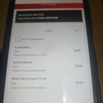 Vodafone'un İzinsiz Abonelik Ve Kesinti Skandalı
