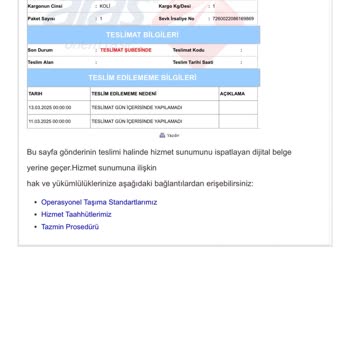 Kargo Krizi: Ne Ürün Var Ne İade