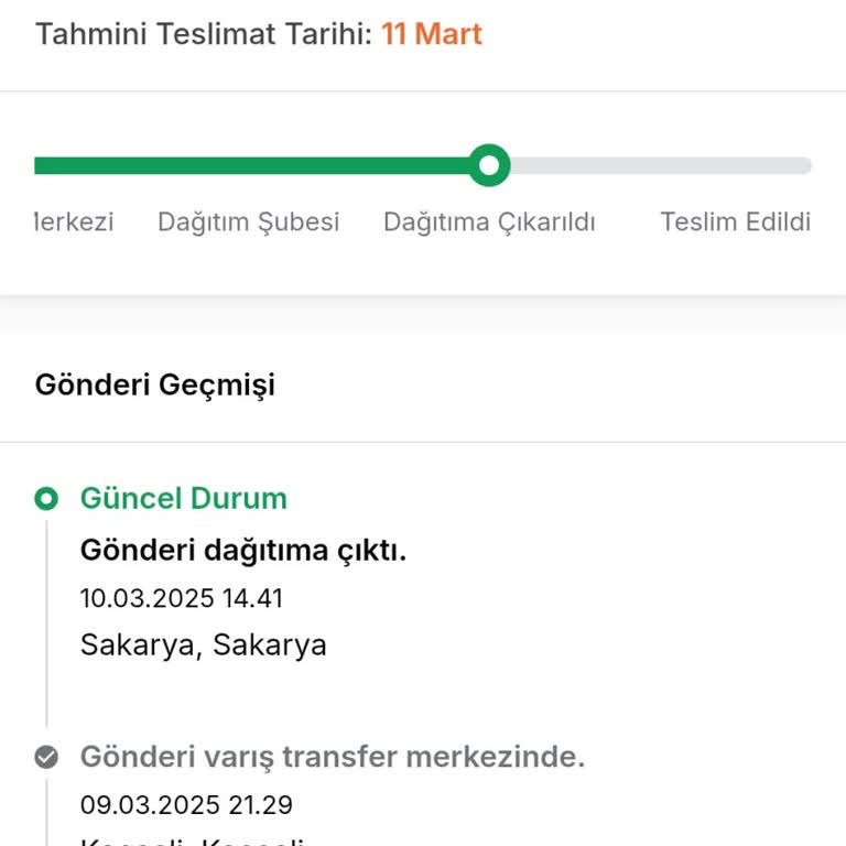 Kargoda Kaybolan Ürün Ve İletişim Sorunları