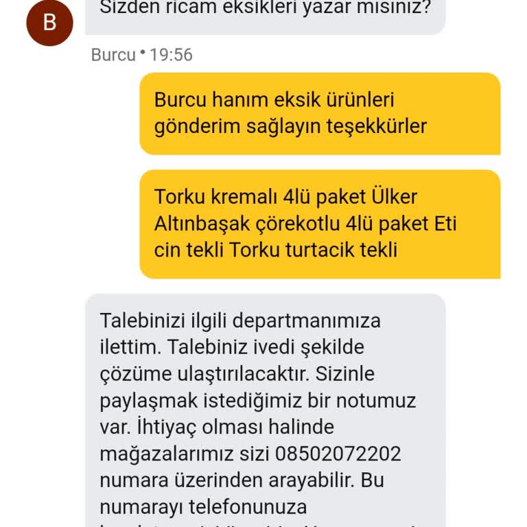 Migros Sanal Market'te Tekrarlayan Eksik Ürün Sorunu: Müşteri Memnuniyeti Tehlikede