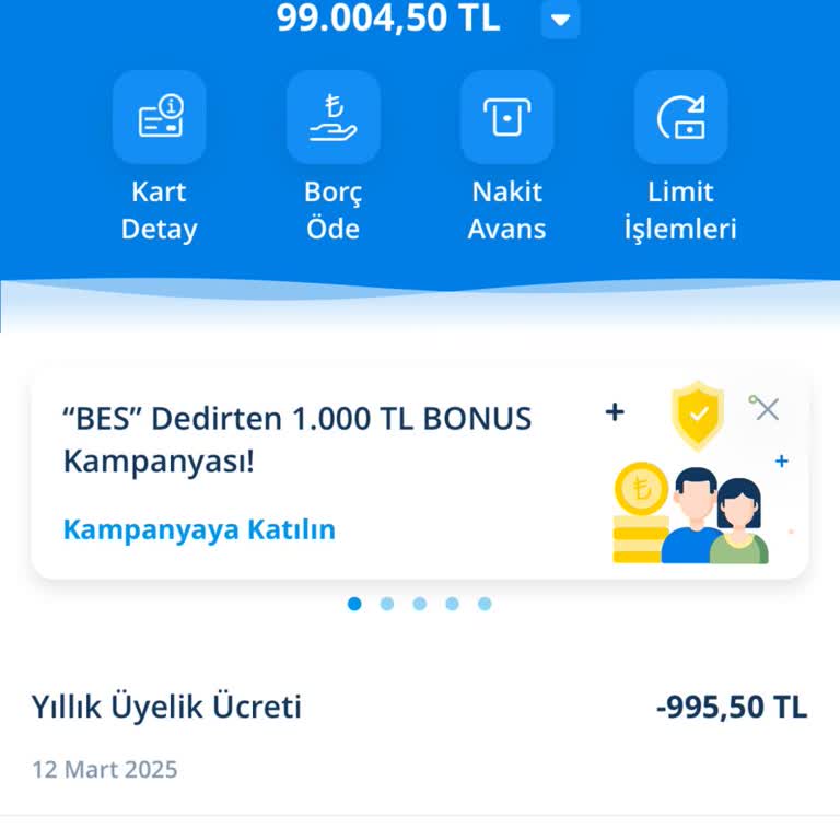 Denizbank'tan Haksız Kart Aidatı Şikayeti