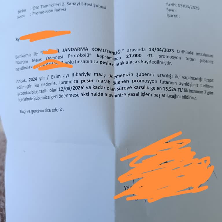 Halkbank'tan Etik Dışı Promosyon Talebi Ve İletişim Sorunu