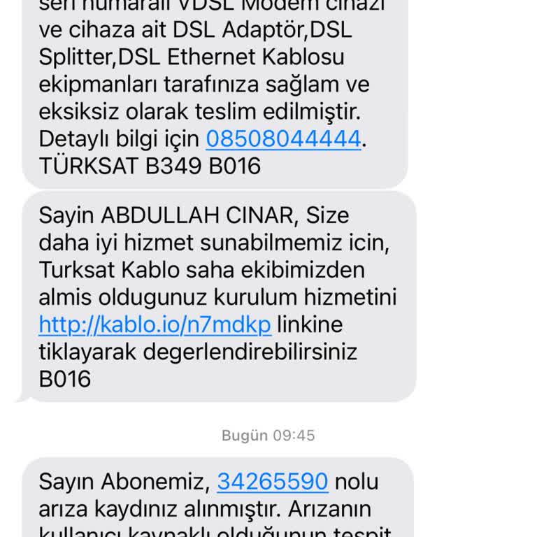 İnternet Bağlantısı Ve Müşteri Hizmetleri Sorunu