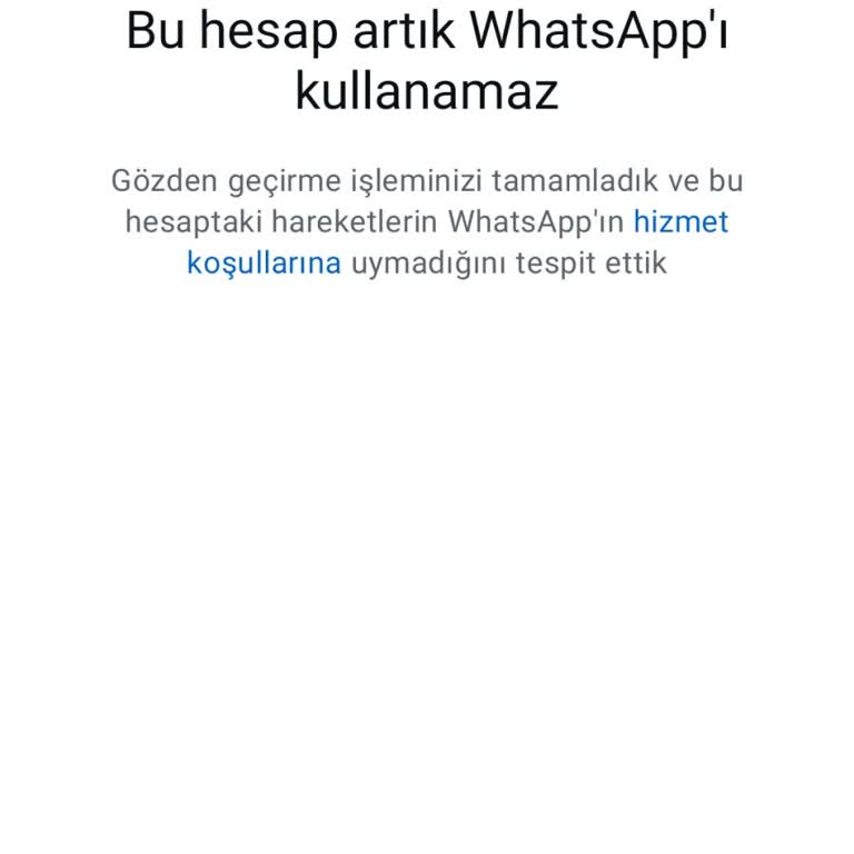 10 Yıllık WhatsApp Hesabım Aniden Kapandı: Acil Yardım Talebi