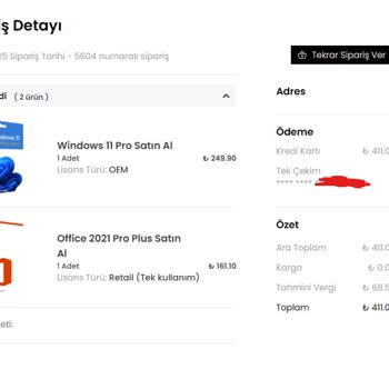 Satın Alınan Lisansların Teslim Edilmemesi Ve Yetersiz Müşteri Hizmeti