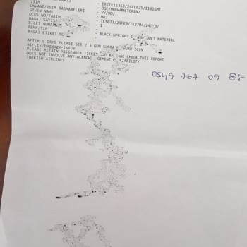 Kayıp Bagaj Sorunu Ve Maddi Zarar Talebi