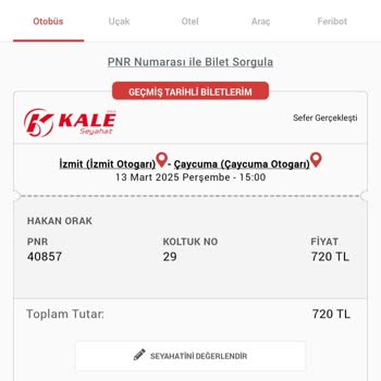 Kale Seyahat İle Yaşanan Zaman Kaybı Ve İlgisizlik