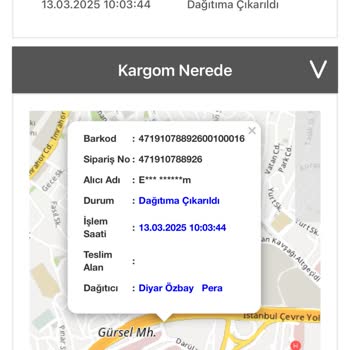 Zara'dan Sipariş Verdim Kargom Hala Yok