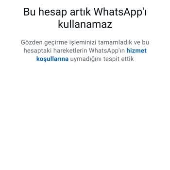 WhatsApp Hesabım Aniden Kapatıldı Ve Destek Almak İmkansız