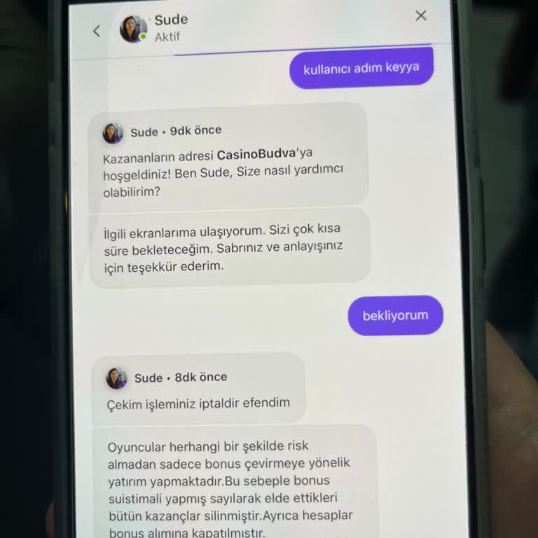 Casinobudva Sitesinde Haksız Para Silinmesi