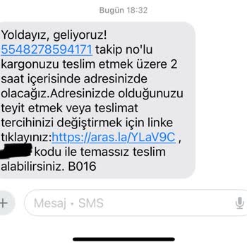 Aras Kargo'nun Teslimat Gecikmesi Ve Yanıltıcı Bilgilendirme