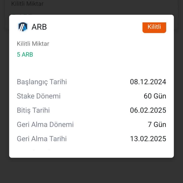 Stake İşleminde Hayal Kırıklığı