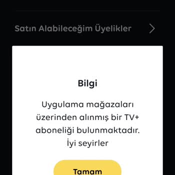 Turkcell TV+ Üyeliği Ve İade Sorunu