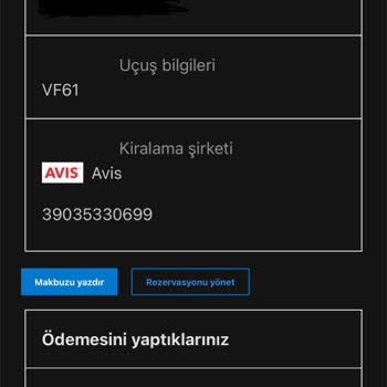 Booking.com Üzerinden Yapılan Araç Kiralama İptalinde Geri Ödeme Sorunu