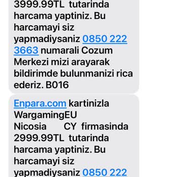 Kredi Kartlarımdan İzinsiz İşlem Ve Güvenlik Açığı