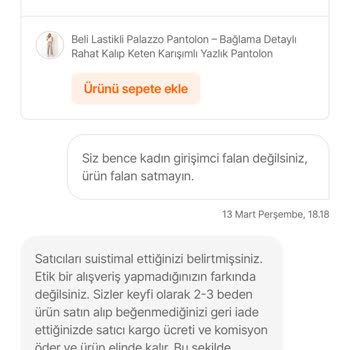 Hepsiburada Ve Satıcıdan Yanıltıcı Hizmet