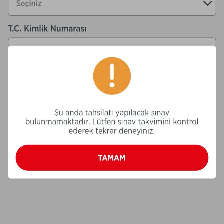 Sınav Ücreti Yatırma Sorunu Acil Çözüm Bekliyor