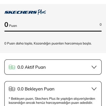 Skechers Uygulamasındaki Puan Sorunu Ve Müşteri Mağduriyeti