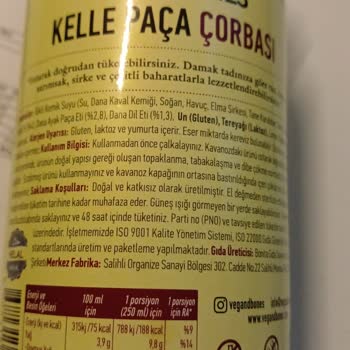 Veg&Bones Çorba Pişmanlığı