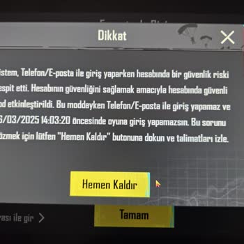 Hesap Aldım, Banlı Çıktı Ve Siteye Giremiyorum