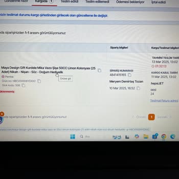Hepsijet Kargo Desi Hatası Ve İade Sorunu