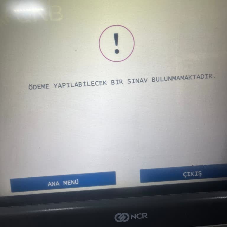 YKS Ödemesi Yapamama Sorunu